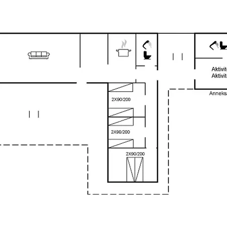 Ufred - 1-3km To The Inlet By Interhome Дом отдыха